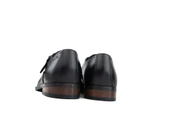 Gespschoenen | Nette Schoenen^Van Lier Gesp Bregenz Zwart Leer