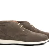 Hoge Veterschoenen | Nette Schoenen^Van Lier Hoge Veter Ticino Taupe Suede