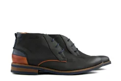 Hoge Veterschoenen | Nette Schoenen^Van Lier Hoge Veterschoen Grijs Cognac