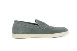 Loafers / Instappers^Van Lier Loafer Lugano Grijs Blauw