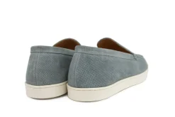 Loafers / Instappers^Van Lier Loafer Lugano Grijs Blauw