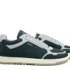 Sneakers^Van Lier Sneaker Miami Grijs Blauw Nubuck