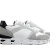 Sneakers^Van Lier Sneaker Ovada Lichtgrijs Combi