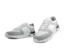 Sneakers^Van Lier Sneaker Ovada Lichtgrijs Combi