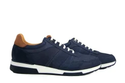 Sneakers^Van Lier Sneaker Positano Navy Blauw