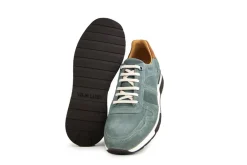 Sneakers^Van Lier Sneaker Positano Grijs Blauw