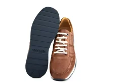 Sneakers^Van Lier Sneaker Positano Licht Cognac