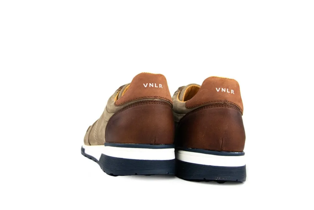 Sneakers^Van Lier Sneaker Positano Taupe Nubuck