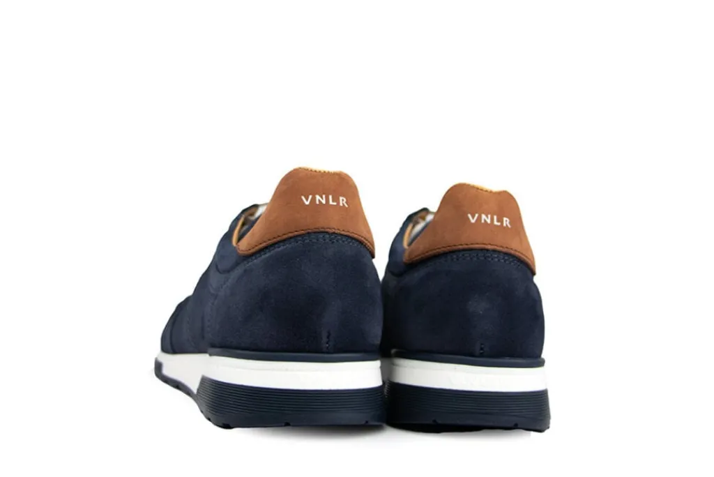 Sneakers^Van Lier Sneaker Positano Navy Blauw