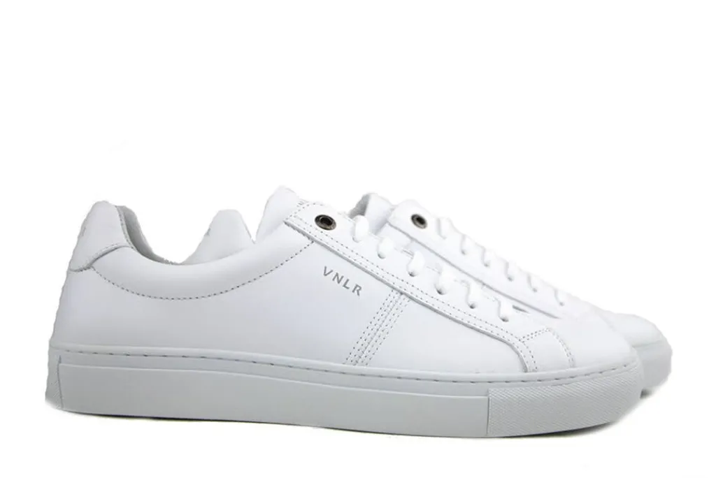 Sneakers^Van Lier Sneaker Wit Leer