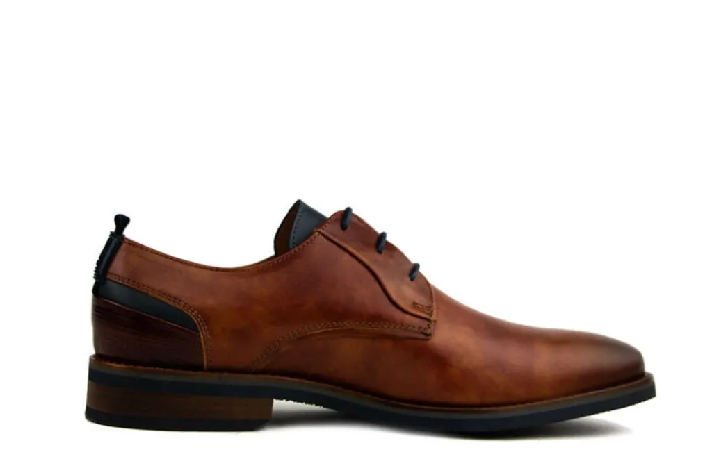 Veterschoenen | Nette Schoenen^Van Lier Veter Amalfi Cognac Leer