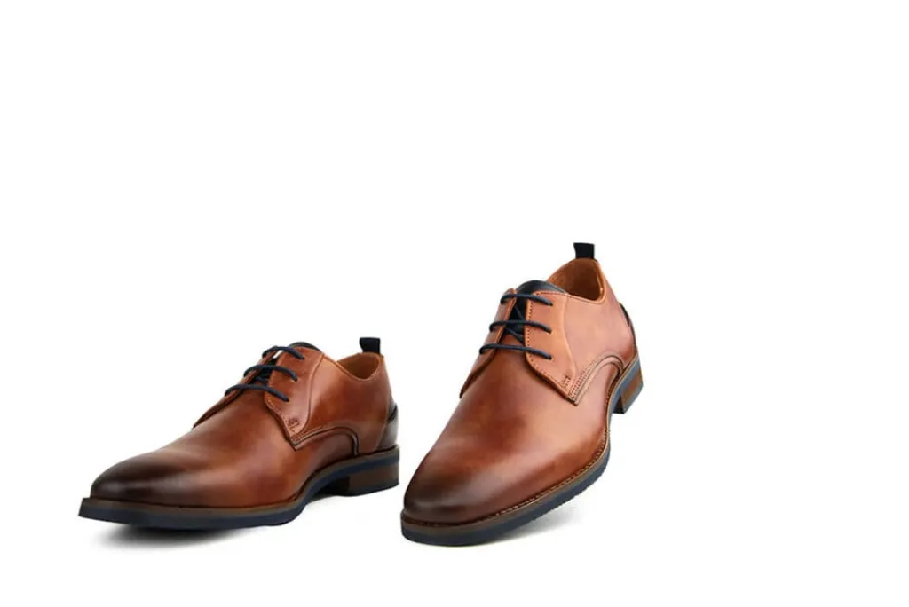 Veterschoenen | Nette Schoenen^Van Lier Veter Amalfi Cognac
