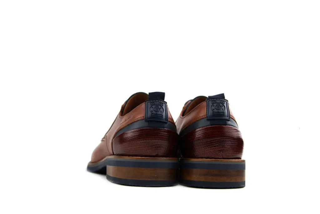 Veterschoenen | Nette Schoenen^Van Lier Veter Amalfi Cognac Leer