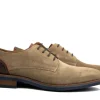 Veterschoenen | Nette Schoenen^Van Lier Veter Amalfi Taupe Suede