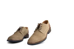 Veterschoenen | Nette Schoenen^Van Lier Veter Amalfi Taupe Suède