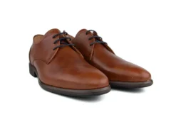 Veterschoenen | Nette Schoenen^Van Lier Veter Erasmo Cognac Leer