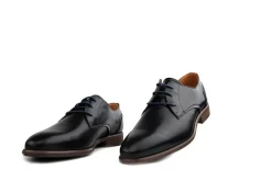 Nette Schoenen | Veterschoenen^Van Lier Veter Zwart Combi