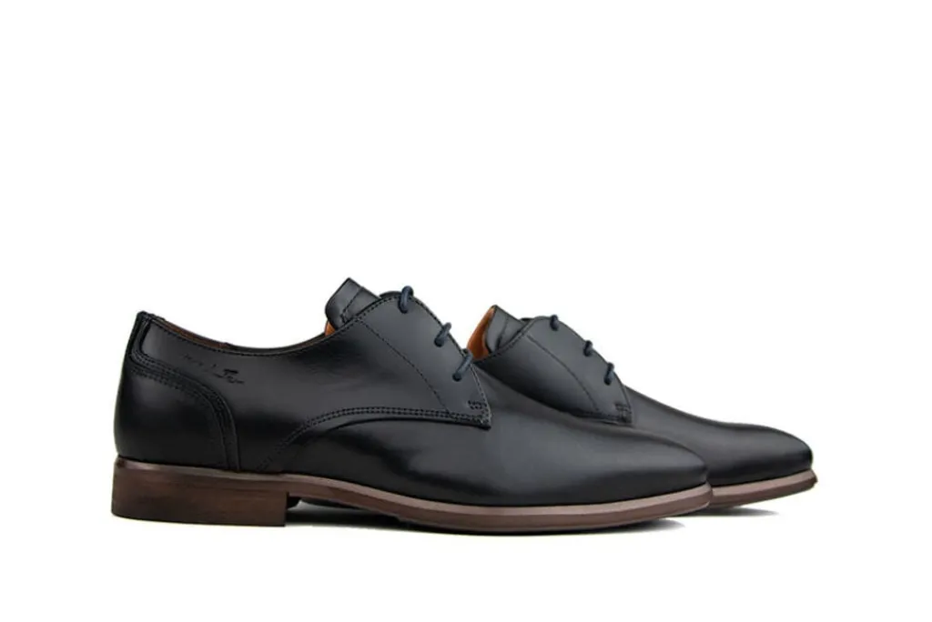 Veterschoenen | Nette Schoenen^Van Lier Veter Zwart Leer