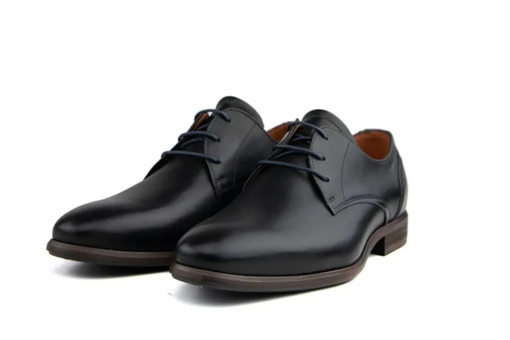 Veterschoenen | Nette Schoenen^Van Lier Veter Zwart Leer