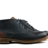 Veterboots En Bikerboot^Van Lier Veterboots Blauw Perfo