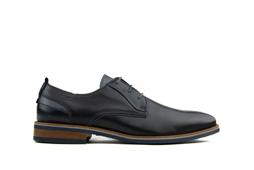 Veterschoenen | Nette Schoenen^Van Lier Veterschoen Zwart Leer