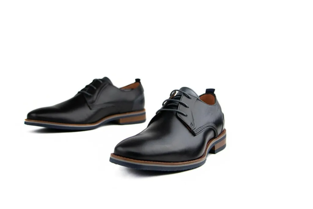 Veterschoenen | Nette Schoenen^Van Lier Veterschoen Zwart Leer