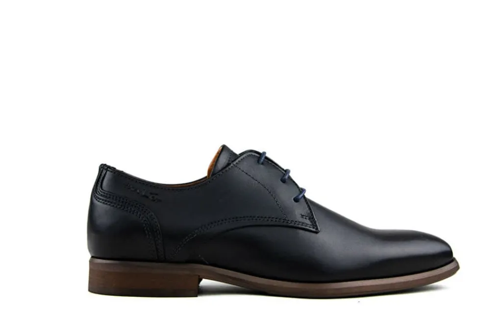 Veterschoenen | Nette Schoenen^Van Lier Veterschoenen Zwart Leer