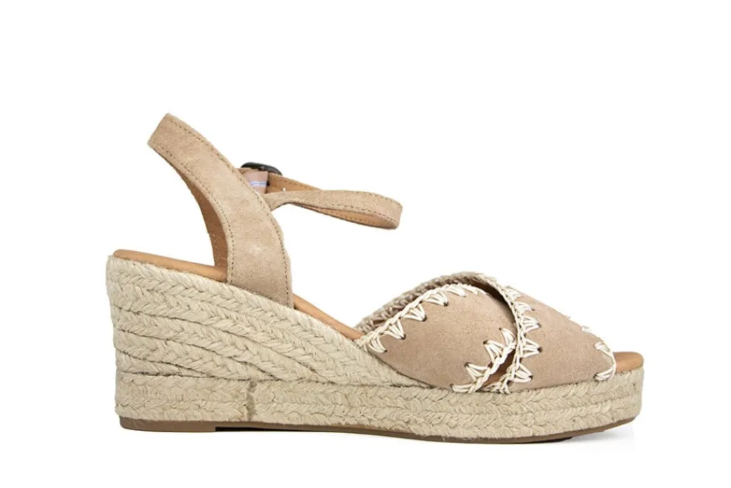 Espadrilles^Via Vai Espadrille Luisa Ayla Sierra Noisette