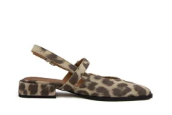 Bandschoenen | Ballerina's^Via Vai Slingback Jazz Valerie Giaguaro Brown