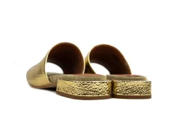 Slippers | Sandalen En Slippers^Via Vai Slipper Gigi Luna Laque Lame Ciad