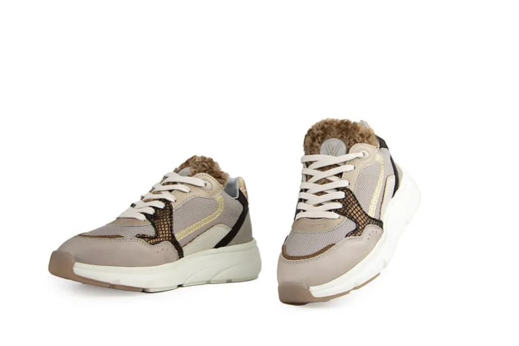 Sneakers^Via Vai Sneaker Vic Celia Ortisei Combi Noisette