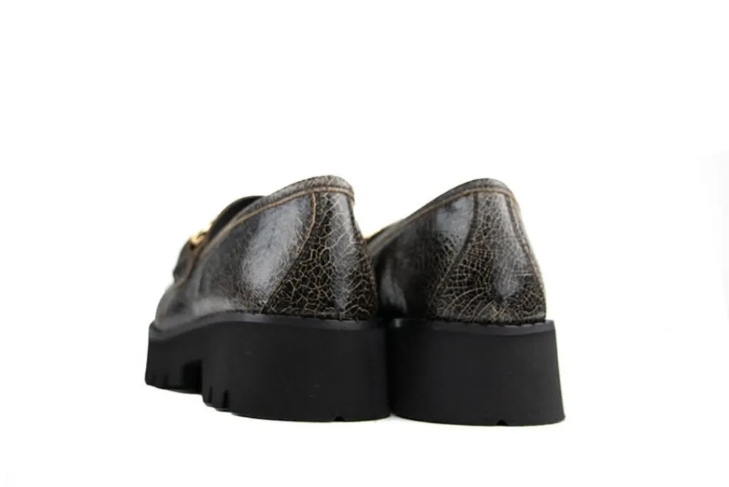Instappers | Loafers / Instappers^Via Vai Via Via Loafer Lott Harvey Dark Fluo Sigaro