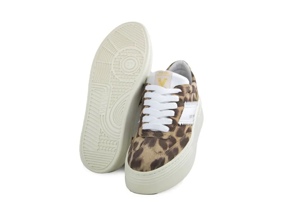 Sneakers^Via Vai Via Via Sneaker Isa Romy Giaguaro Brown