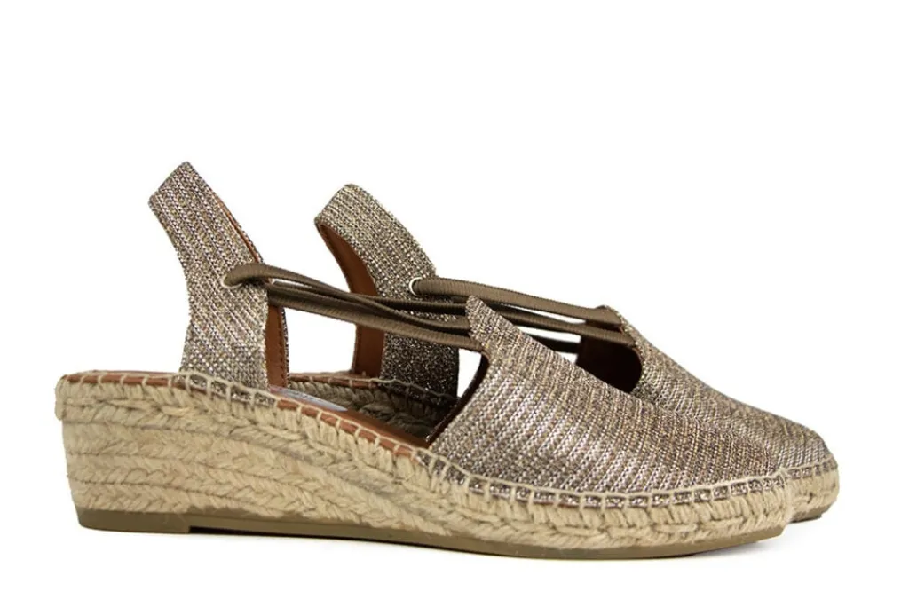 Espadrilles^Viguera Espadrille Brillante Bronce