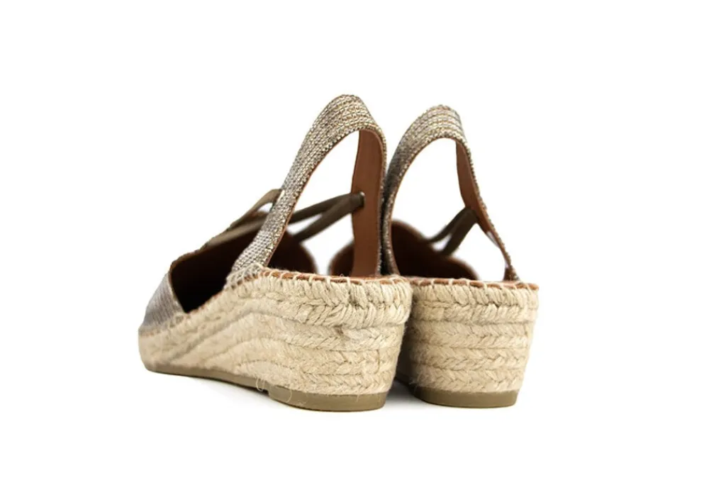 Espadrilles^Viguera Espadrille Brillante Bronce