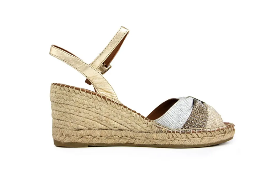 Espadrilles^Viguera Espadrille Combi Metal