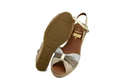Espadrilles^Viguera Espadrille Combi Metal