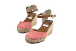 Espadrilles^Viguera Espadrille Vitello Salmon