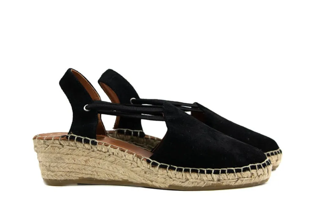 Espadrilles^Viguera Espadrille Vitelo Negro