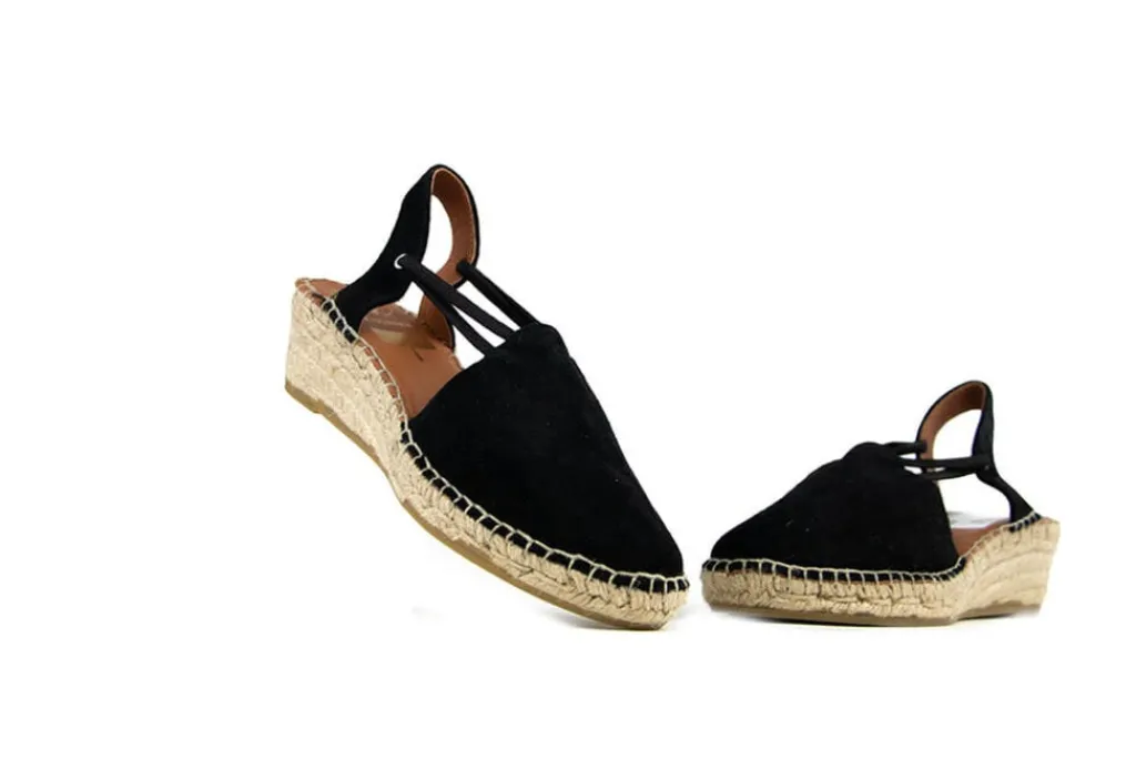 Espadrilles^Viguera Espadrille Vitelo Negro