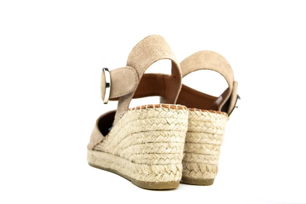 Espadrilles^Viguera Espadrille Vitelo Desert