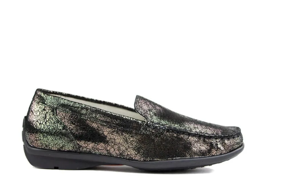 Loafers | Wijdte H^Waldläufer Waldlaufer Loafer Harriet Shine Anthrazit
