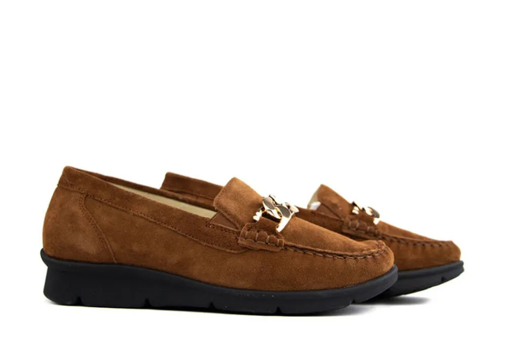 Loafers | Wijdte K^Waldläufer Waldlaufer Loafer Inga Cognac