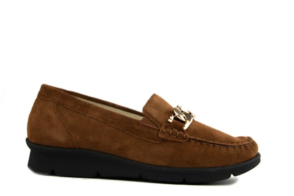 Loafers | Wijdte K^Waldläufer Waldlaufer Loafer Inga Cognac