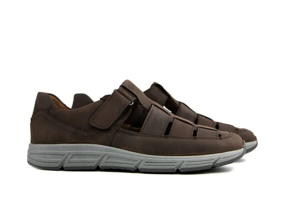 Klittenbandschoenen^Waldläufer Waldlaufer Sandaal Haslo Crazy Horse Moro