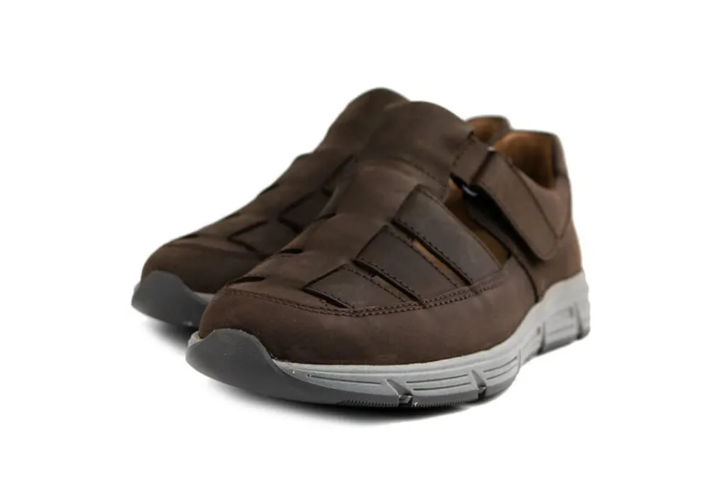 Klittenbandschoenen^Waldläufer Waldlaufer Sandaal Haslo Crazy Horse Moro