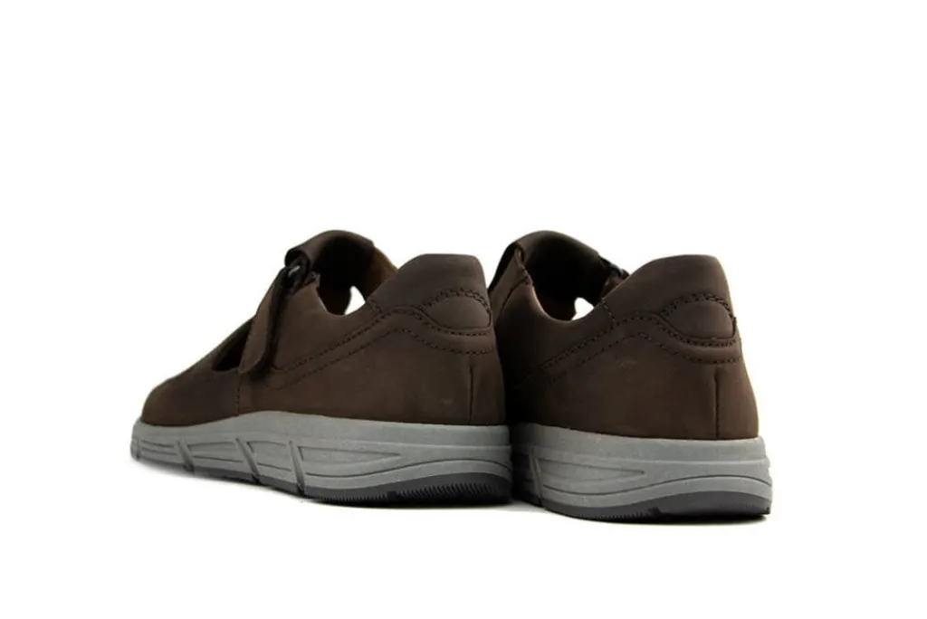 Klittenbandschoenen^Waldläufer Waldlaufer Sandaal Haslo Crazy Horse Moro