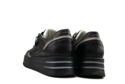 Sneakers | Wijdte H^Waldläufer Waldlaufer Sneaker Arianna Schwarz Bronze