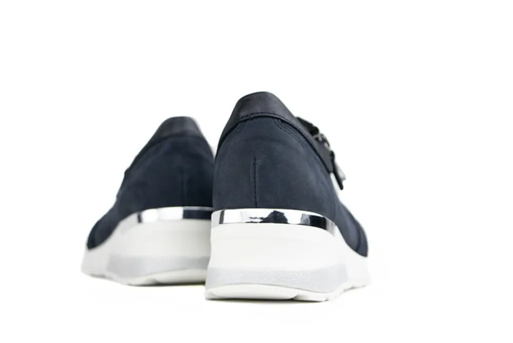 Sneakers | Wijdte H^Waldläufer Waldlaufer Sneaker Clara Bronx Marine
