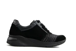 Sneakers | Wijdte H^Waldläufer Waldlaufer Sneaker Dilara Schwarz Bronx